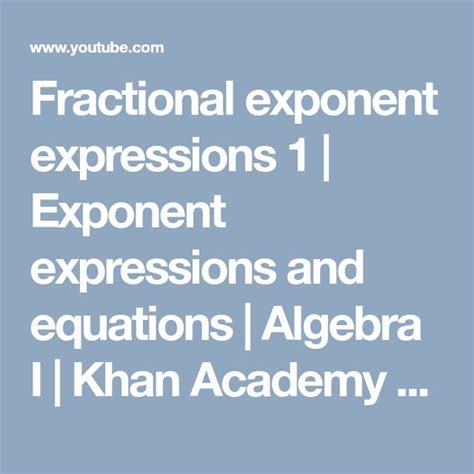 Image result for Ftractional Exponent Example