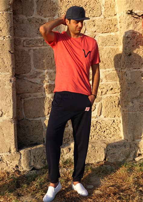 Navy-Blue sweatpants | Rainbowland.dk