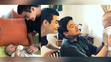 LOOK: Andre Yllana meets his baby brother Christiano Ayrton | ABS-CBN ...