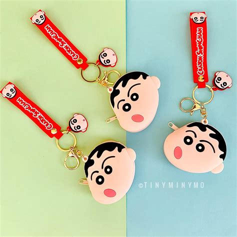 Buy Cute & Unique Shinchan Coin Pouch Keychain Online In India
