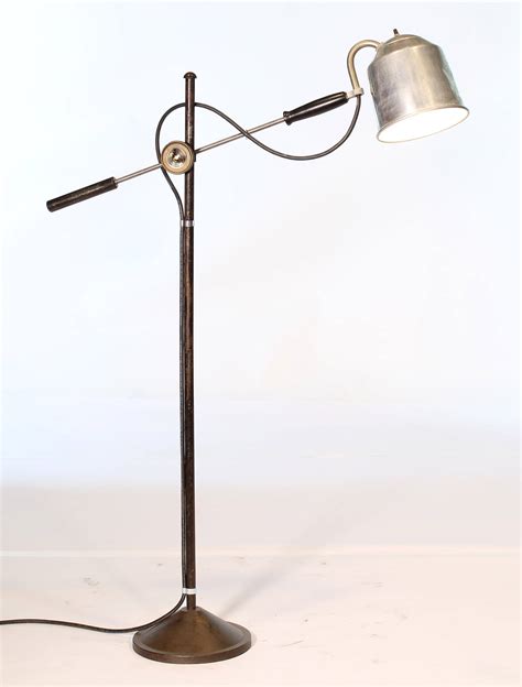 Vintage Industrial Floor Lamp by William Campbell Co. - SOLD - Vintage ...