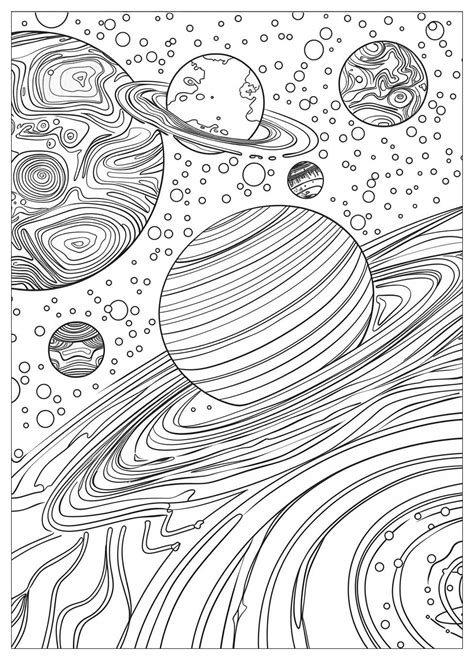 Planets Coloring Pages 的图像结果