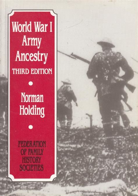 Buy World War I Army Ancestry Book Online at Low Prices in India ...
