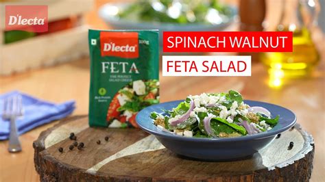 Spinach Walnut Feta Salad – D'lecta