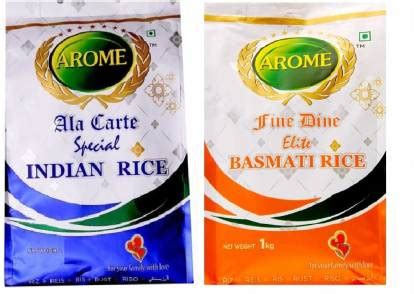 Arome Ala Crate Special Indian Rice-1 kg, Fine Dine Elite-1 KG Long ...