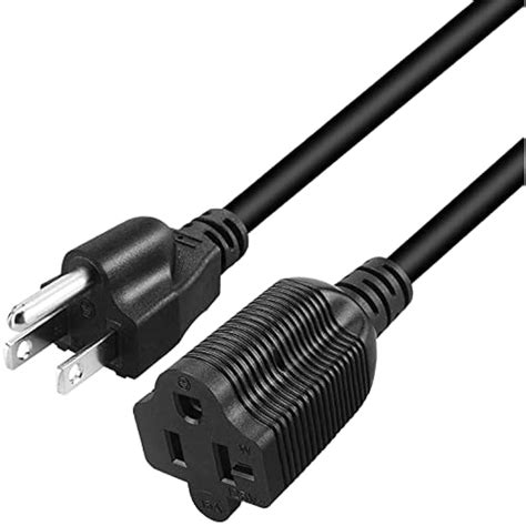 Strhowill NEMA 5-15P to 5-15/20R Power Cord - 15A to 20A, Nema India | Ubuy