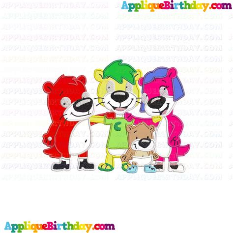 Peanut Butter and Jelly with Cody Otter PBJ Otter Applique Design ...