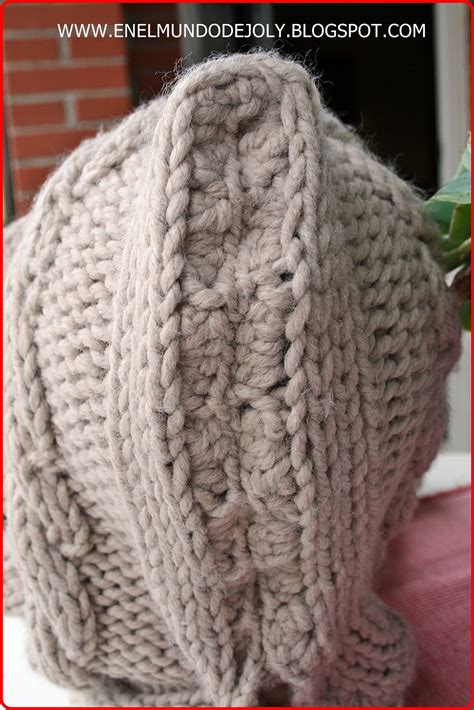 Image result for Tutorialesbufanda Con Capucha Tejidos a Chrochet