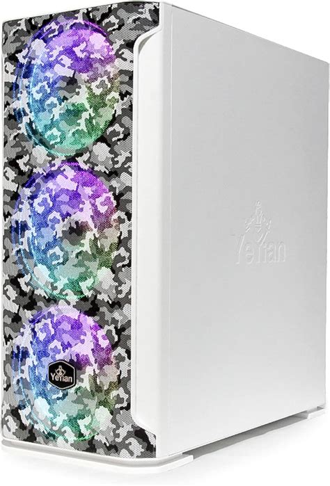 Buy YEYIAN Hollow 2500 Gaming PC Case, Mid Tower ATX/mATX/eATX/ITX ...