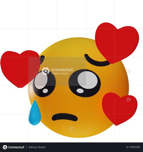 Premium Sad Envy Emoji Emoji 3D Icon download in PNG, OBJ or Blend format - emoji for envy