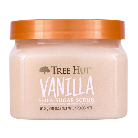 Tree Hut Vanilla Shea Sugar Peeling & Hydrating Body Scrub, 530 ml ...