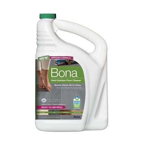 Bona Multi-Surface Floor Cleaner Refill, for Stone Tile Laminate and ...
