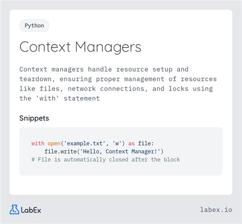 Image result for Python Context Manager