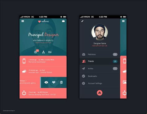 Free Mobile App Templates Of Mobile App Design Template Psd Free ...