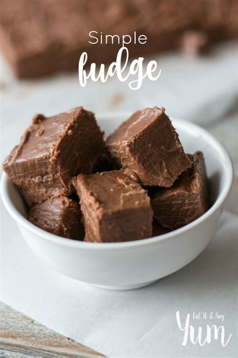 Image result for Simple Fudge