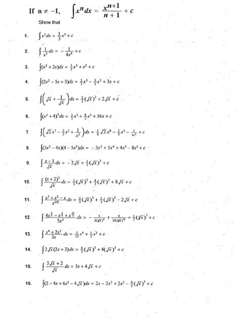 Image result for Integration Power Formula