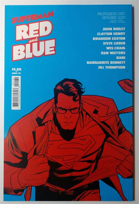 Superman Red and Blue #1 Amano Cover (9.4, 2021) | Comic Books - Modern ...