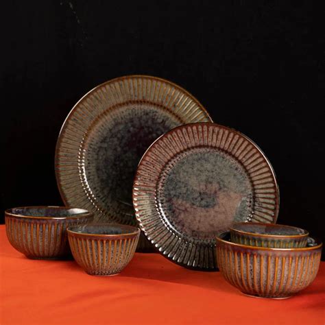 Sage Ceramic Dinner Set of 8 Pcs (for 2) Amalfiee_Ceramics – Amalfiee ...