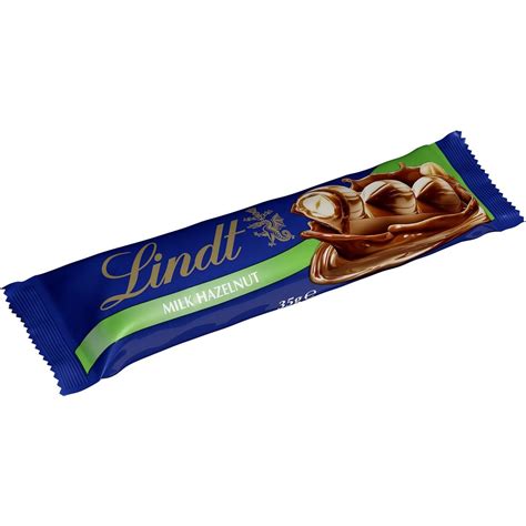Lindt Milk Chocolate Hazelnut Bar 35g | Woolworths