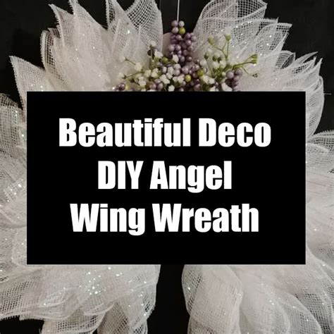 Image result for Angel Wing Wreath Tutorial
