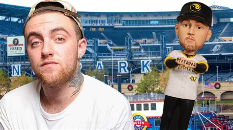 Mac Miller Honored By Pittsburgh Pirates With Bobblehead Night