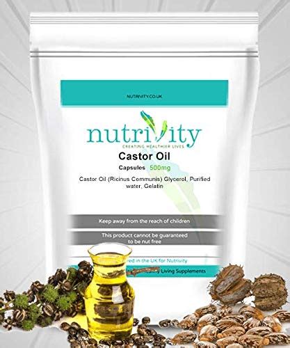 Buy Castor Oil 500mg Soft Gels | Intestinal Help | | y Hair & Skin ...