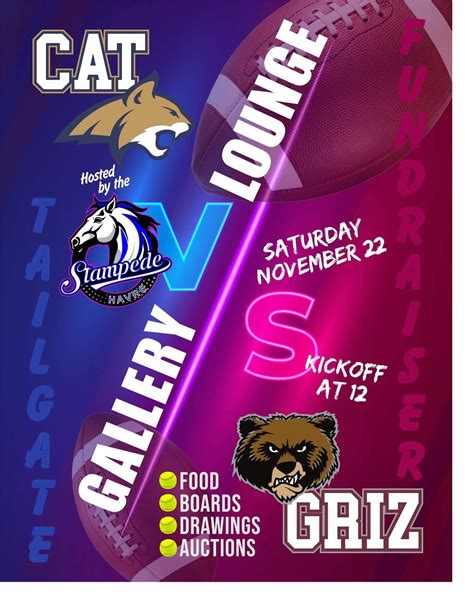 Havre Stampede Cat/Griz Fundraiser, Gallery Lounge, Havre, 22 November ...