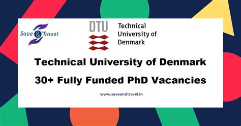 80+ PhD and Postdoc Vacancy at Technical University of Denmark (DTU)