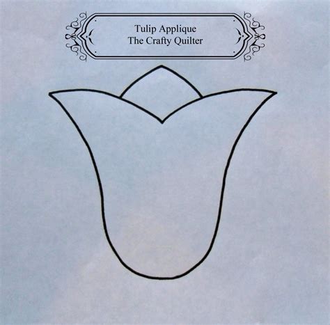 Image result for Tulip Applique Pattern