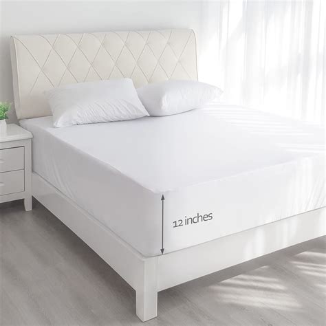 Amazon.com: Twin Fitted Sheet Soft Twin Size Fitted Sheets Up to 12 ...