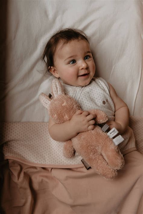 Organic Romy Rabbit Cuddle Milky Rust - Baby Soft Toy – partyalacarte.co.in