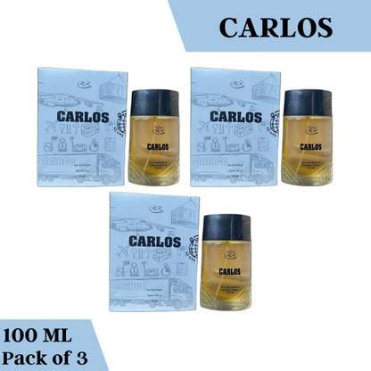 Buy Ricky Ricado Carlos Perfume 100ml Each (Pack of 3) Perfume - 300 ml ...