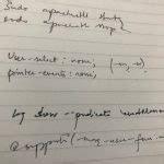 Image result for Writing Code On Paper