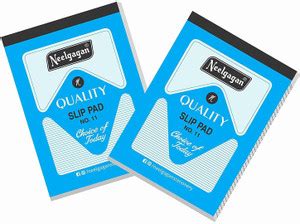 PRISHA A GODS GIFT Slip Pad No.11 Carbonless Cash Register Paper Price ...