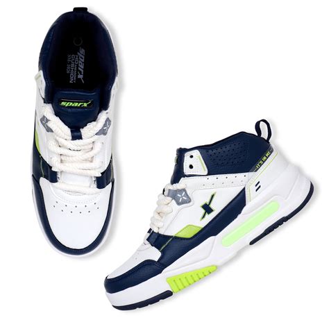 Sparx Off White/navy Athleisure Shoes for Men SM-1026 – Relaxo ...
