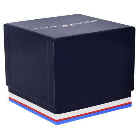 Buy Online Tommy Hilfiger Quartz Analog with Date Blue Dial Metal Strap ...