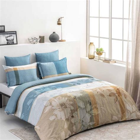 Buy D'DECOR Ecosoft Printed Cotton Bedding Set-3 pcs. from D'Decor at ...