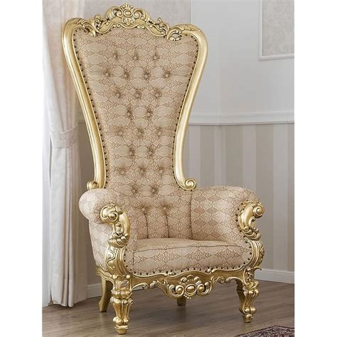 Buy Simone Guarracino Luxury Design Baroque armchair Regina high back ...