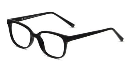 Sam Shiny Black Eyeglasses | Includes Free Rx Lenses | GlassesUSA.com
