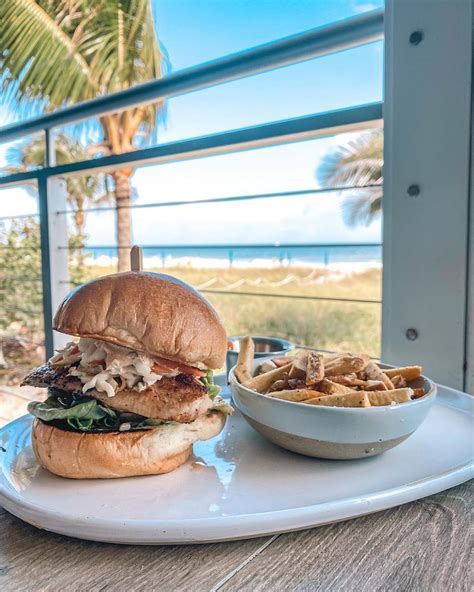 Oceanic menu in Pompano Beach, Florida, USA