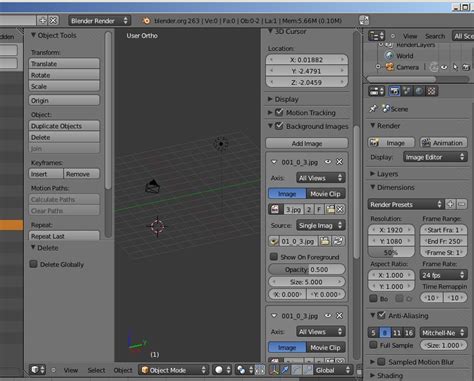 Blender Add Image Reference 的图像结果