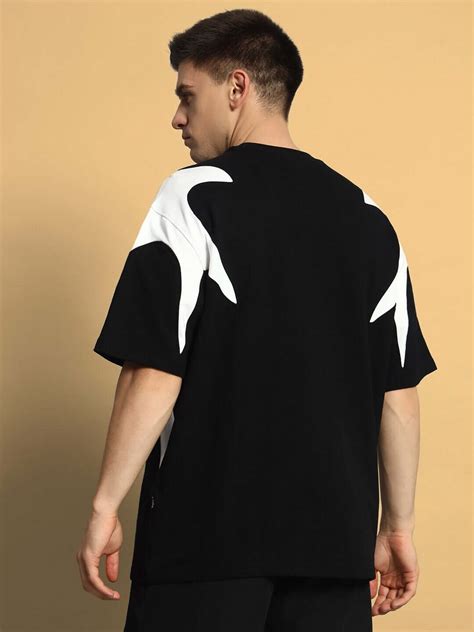 INFINITY SAGA OVER-SIZED T-SHIRT BLACK | Buy Online at Wearduds India