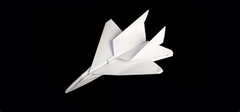 Paper Airplane Glider Paper Airplane. Folded Glider Stock Vector Image