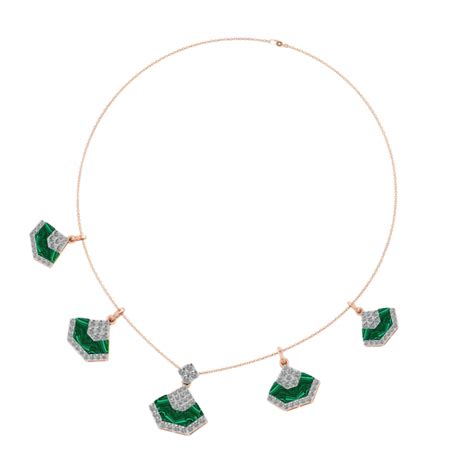 Gleamgreen Necklace – Rega Jewels