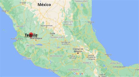 ¿Dónde está Tequila Mexico? Mapa Tequila - ¿Dónde está la ciudad?