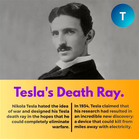 Nikola Tesla Death Ray
