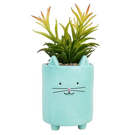 Chumbak Sneaky Kitty Planter. : Amazon.in: Garden & Outdoors