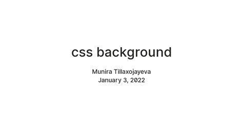 css background — Teletype