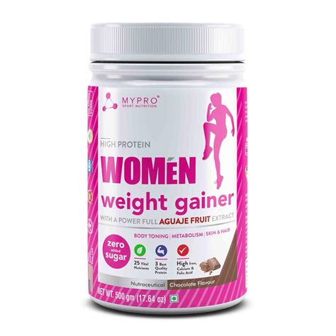 Mypro Sport Nutrition High Protein Women Weight Gainer For Increase ...