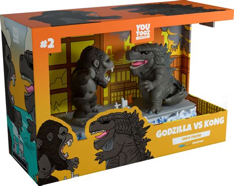 Buy YouTooz Godzilla Vs Kong Figures 2 pcs, 4.3" inch Vinyl Figure ...